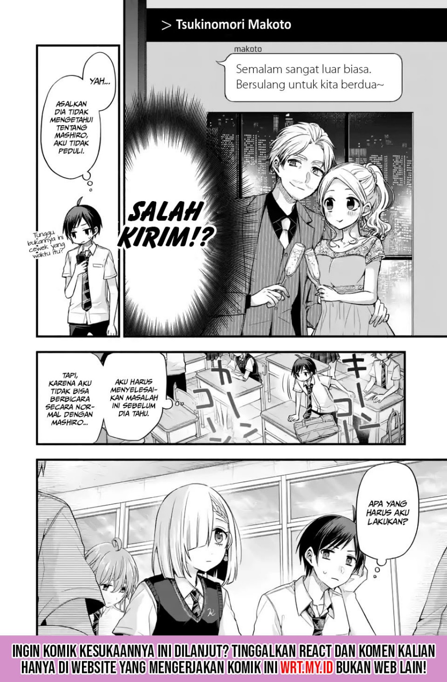 Tomodachi no Imouto ga Ore ni Dake Uzai Chapter 11 Bahasa Indonesia
